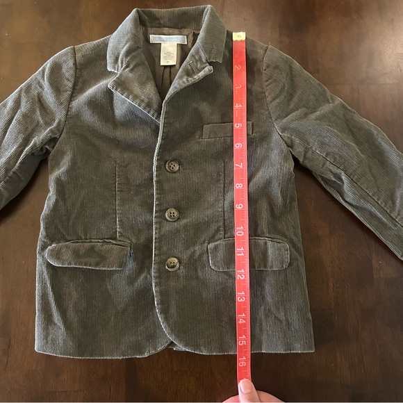 Janie and Jack Boys Gray Corduroy Blazer Jacket Size 2T - Picture 16 of 16